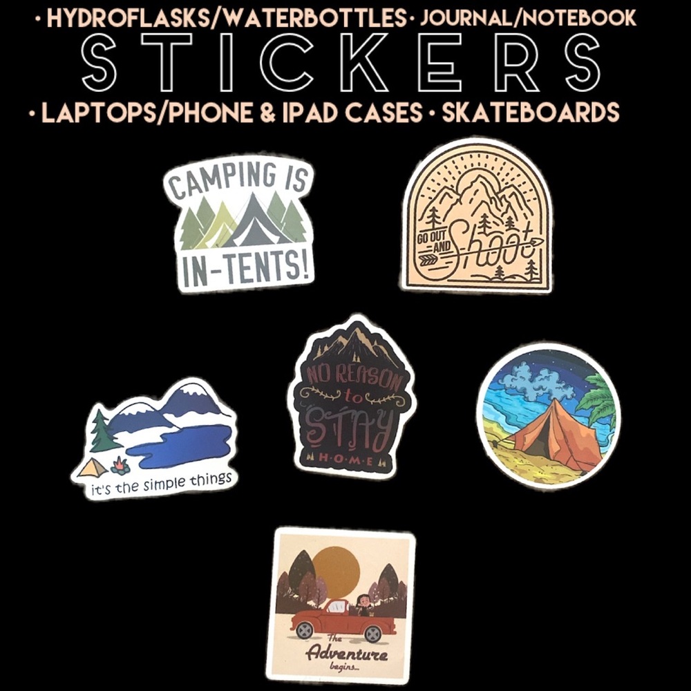 SALE! 🔴 STICKERS | Camping Bundle
